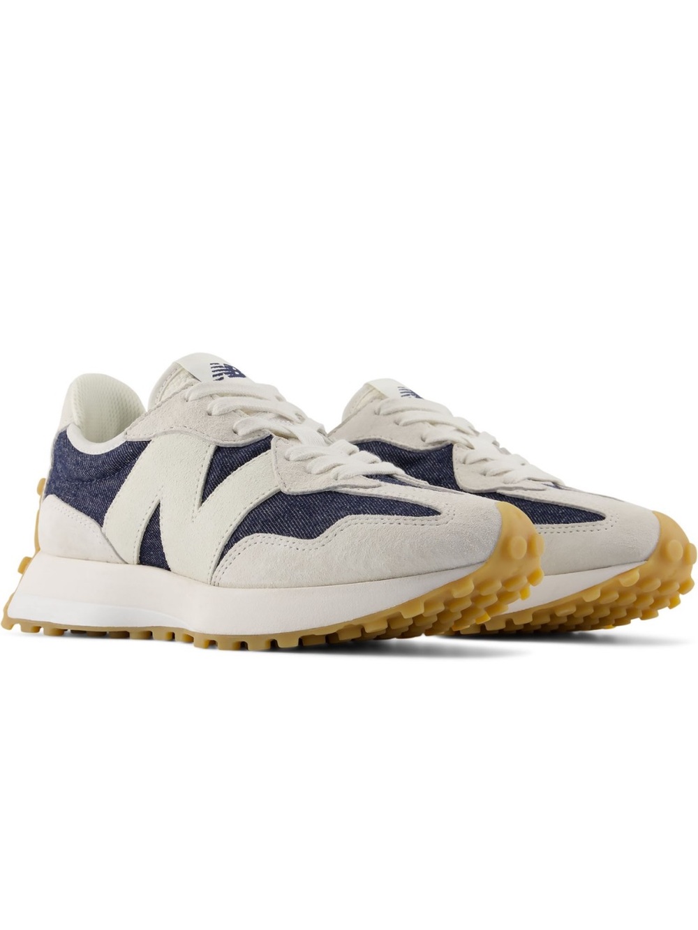 👖 CALIA x NEW BALANCE 327 DENIM BLUE 👖 - Picture 2 of 4